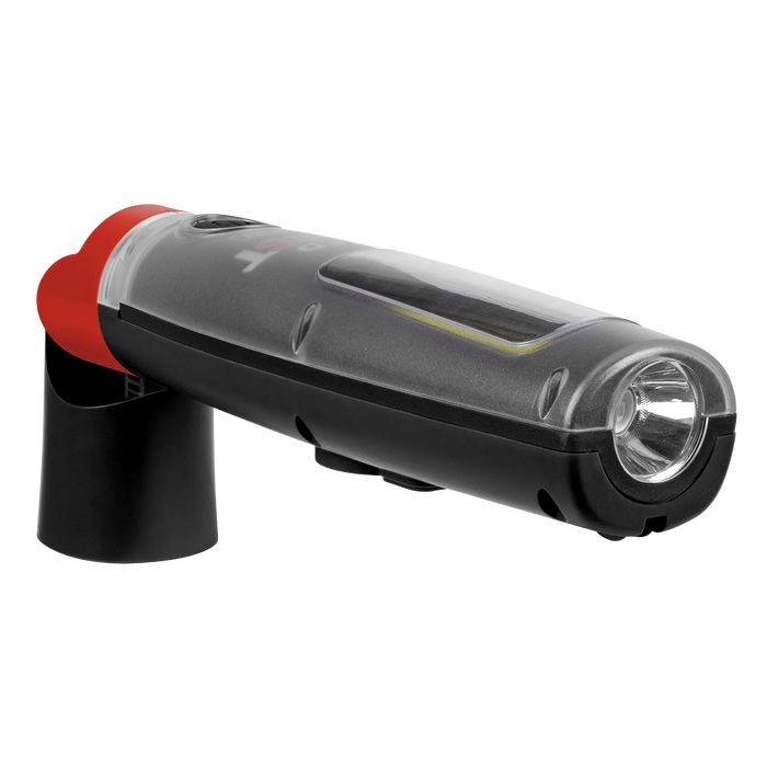 Rechargeable LED Twist® Inspection Light 20W COB & 3W SMD, 3000lm, Magnetic Base & Power Bank | LED3001