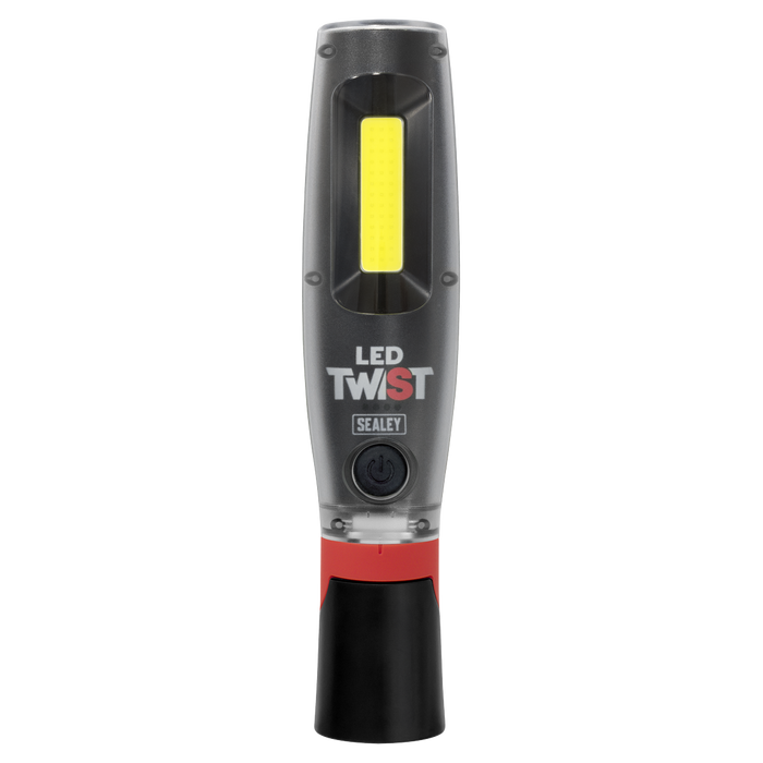 Rechargeable LED Twist® Inspection Light 20W COB & 3W SMD, 3000lm, Magnetic Base & Power Bank | LED3001
