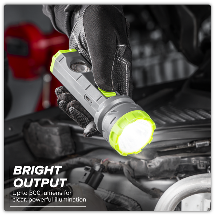 Dual Mode Hand Torch 3W & 2W COB LED | LED302