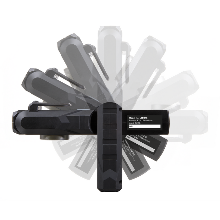 Rechargeable 3-in-1 Inspection Light 5W COB & 3W SMD LED | LED316