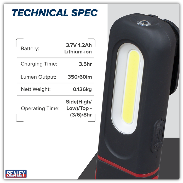 LED Twist® Rechargeable Inspection Light 3W COB & 3W SMD LED | LED317