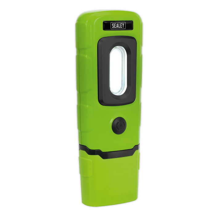 Rechargeable 360° Inspection Light 3W COB & 1W SMD LED - Green | LED3601G