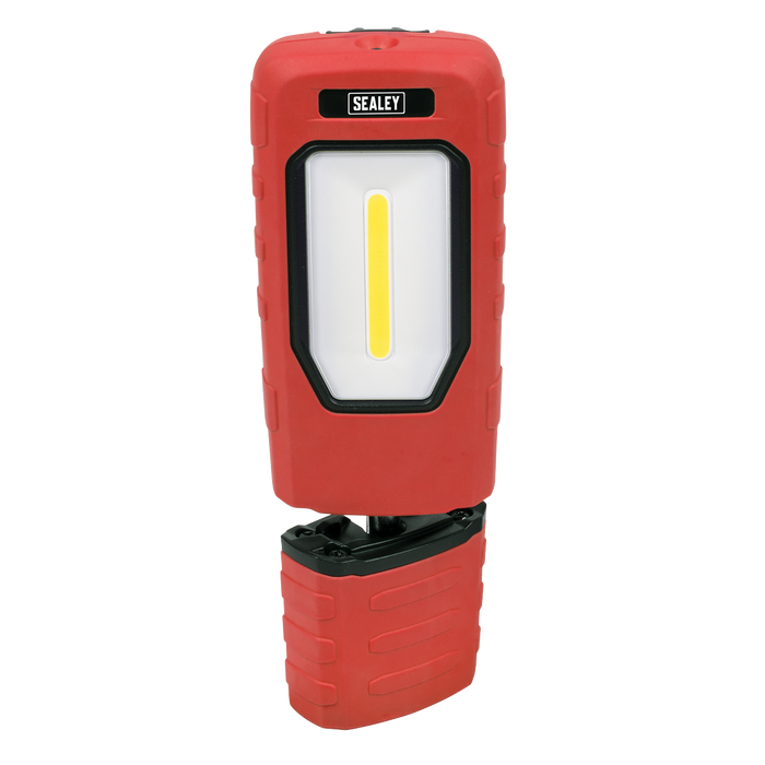 Rechargeable 360° Inspection Light 5W COB & 1W SMD LED - Red | LED3601R