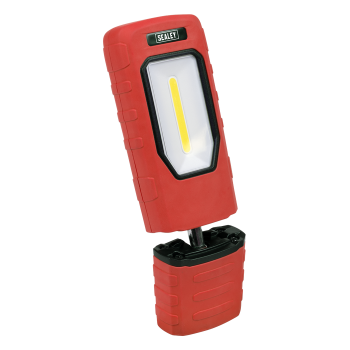 Rechargeable 360° Inspection Light 5W COB & 1W SMD LED - Red | LED3601R
