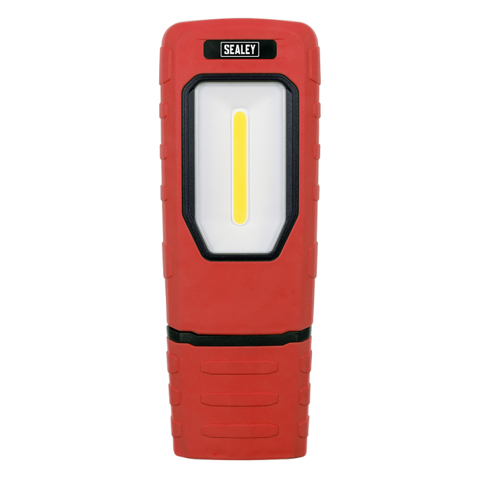 Rechargeable 360° Inspection Light 5W COB & 1W SMD LED - Red | LED3601R