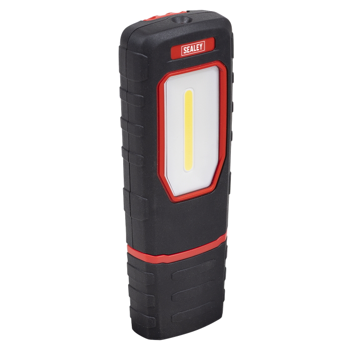 Rechargeable 360° Inspection Light 5W COB & 1W SMD LED - Black | LED3601