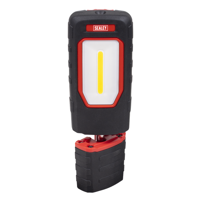 Rechargeable 360° Inspection Light 5W COB & 1W SMD LED - Black | LED3601