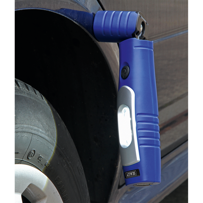 Rechargeable 360° Inspection Light 4W & 3W SMD LED - Blue | LED3602B
