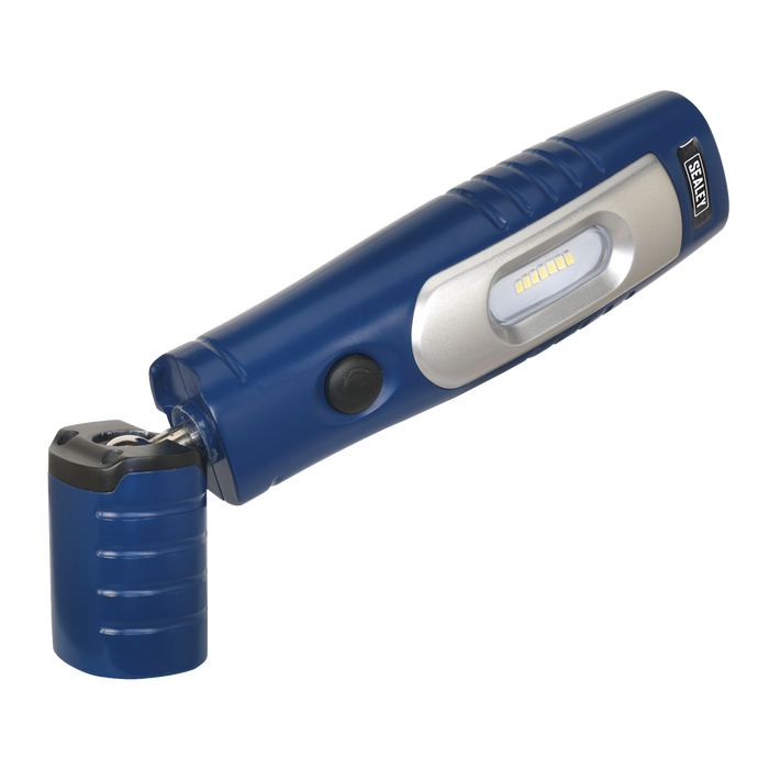 Rechargeable 360° Inspection Light 4W & 3W SMD LED - Blue | LED3602B