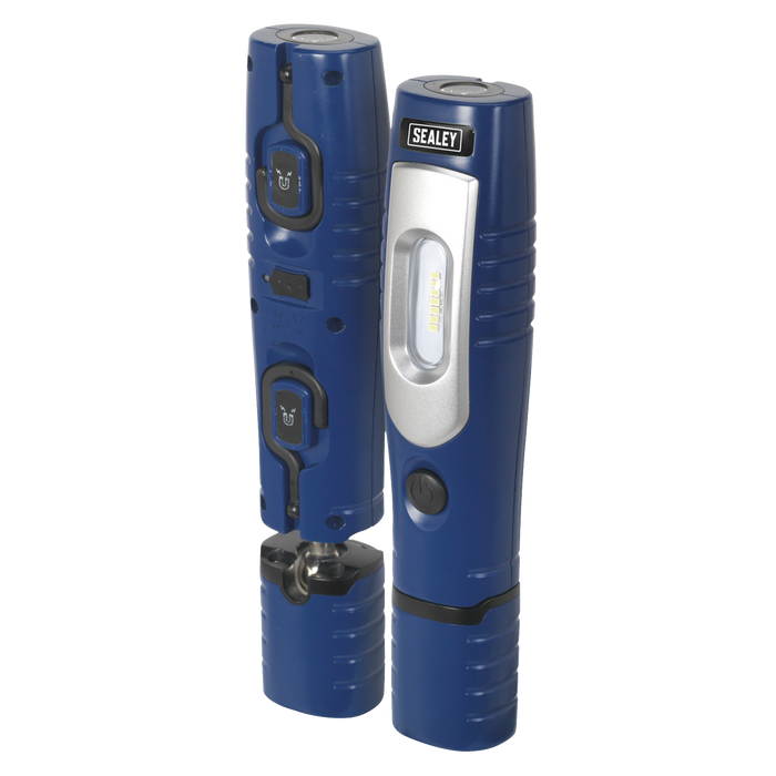 Rechargeable 360° Inspection Light 4W & 3W SMD LED - Blue | LED3602B