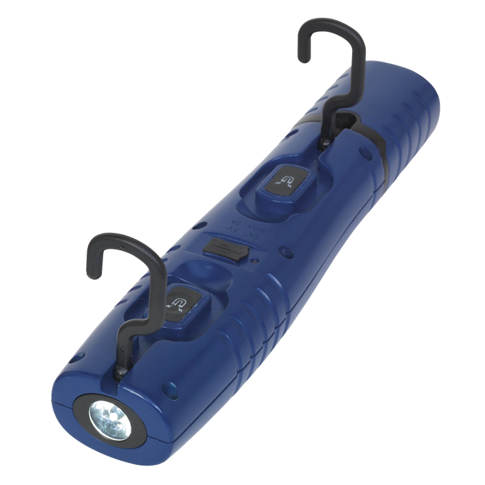 Rechargeable 360° Inspection Light 4W & 3W SMD LED - Blue | LED3602B