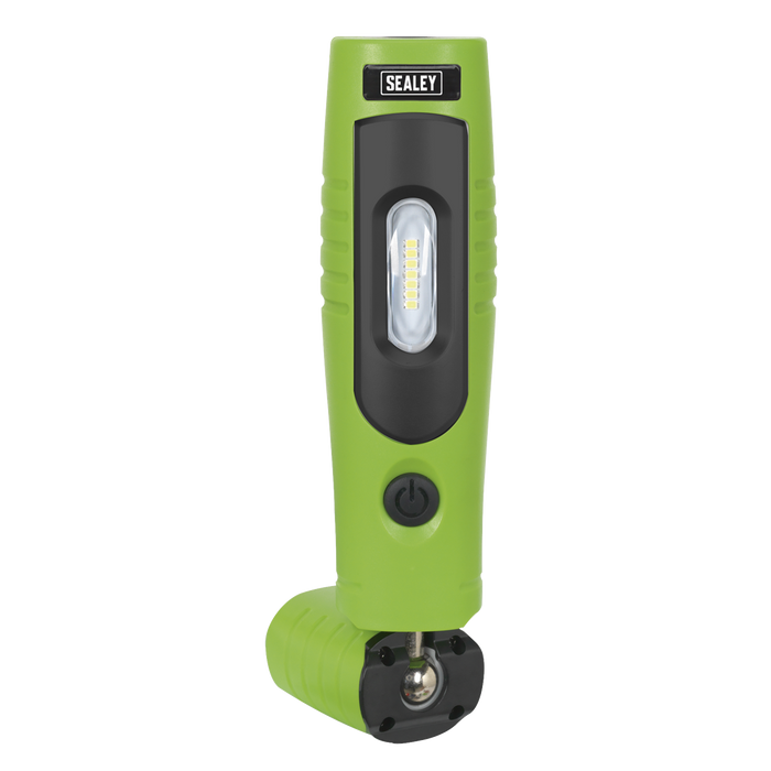 Rechargeable 360° Inspection Light 4W & 3W SMD LED - Green | LED3602G