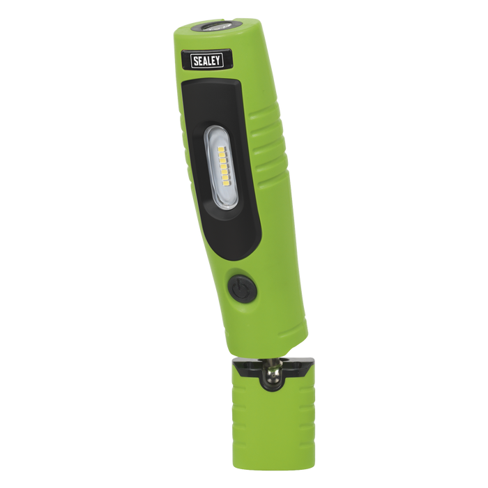 Rechargeable 360° Inspection Light 4W & 3W SMD LED - Green | LED3602G