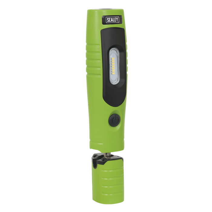 Rechargeable 360° Inspection Light 4W & 3W SMD LED - Green | LED3602G