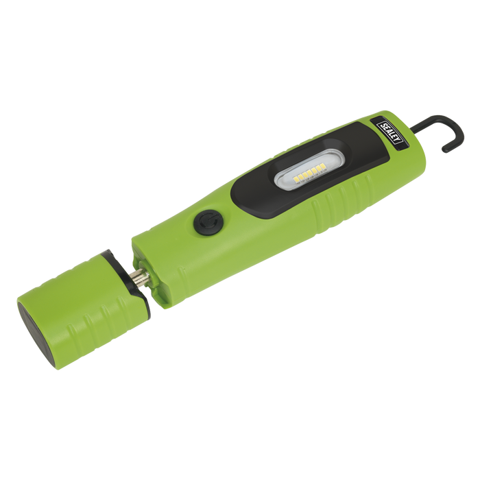 Rechargeable 360° Inspection Light 4W & 3W SMD LED - Green | LED3602G