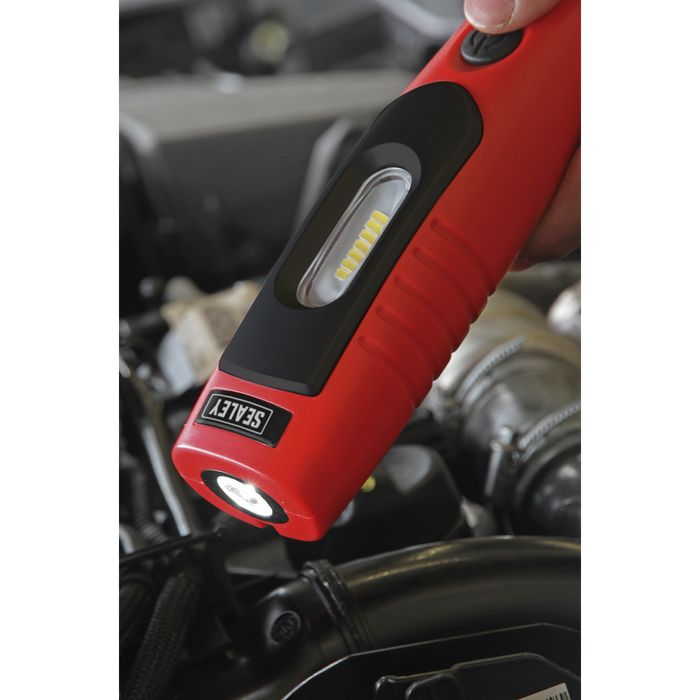 Rechargeable 360° Inspection Light 4W & 3W SMD LED - Red | LED3602R