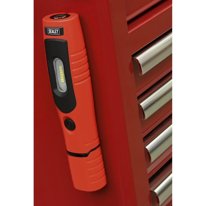 Rechargeable 360° Inspection Light 4W & 3W SMD LED - Red | LED3602R