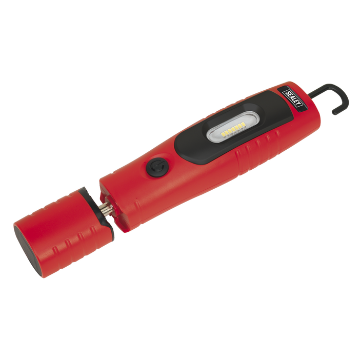 Rechargeable 360° Inspection Light 4W & 3W SMD LED - Red | LED3602R