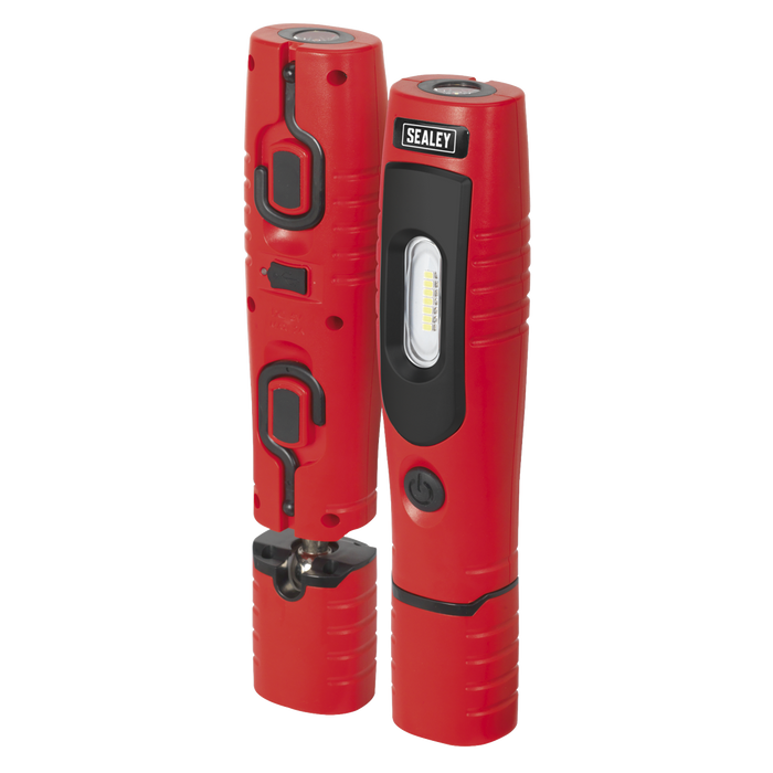 Rechargeable 360° Inspection Light 4W & 3W SMD LED - Red | LED3602R