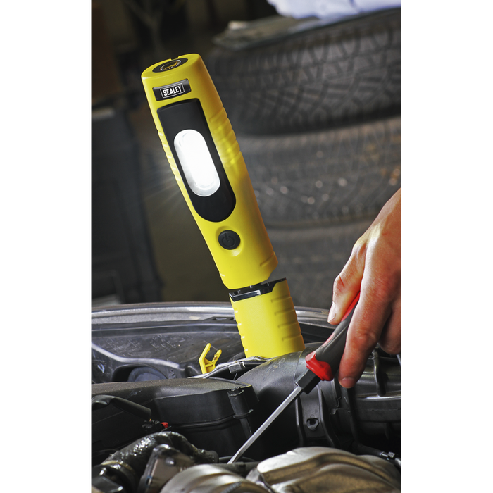 Rechargeable 360° Inspection Light 4W & 3W SMD LED - Yellow | LED3602Y