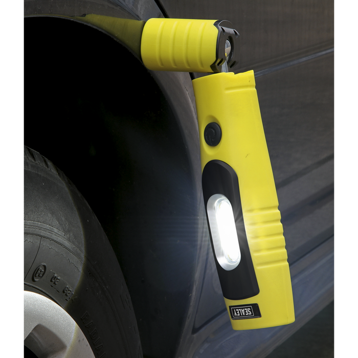 Rechargeable 360° Inspection Light 4W & 3W SMD LED - Yellow | LED3602Y