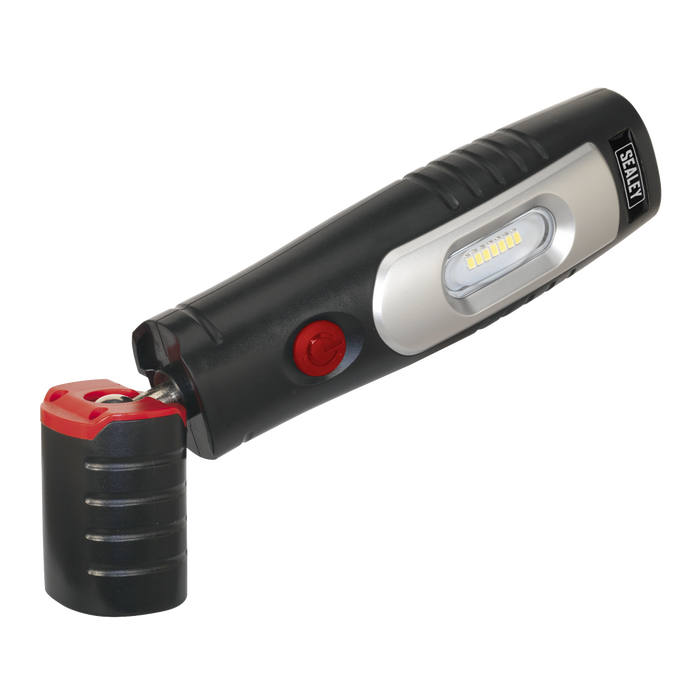 Rechargeable 360° Inspection Light 4W & 3W SMD LED - Black | LED3602