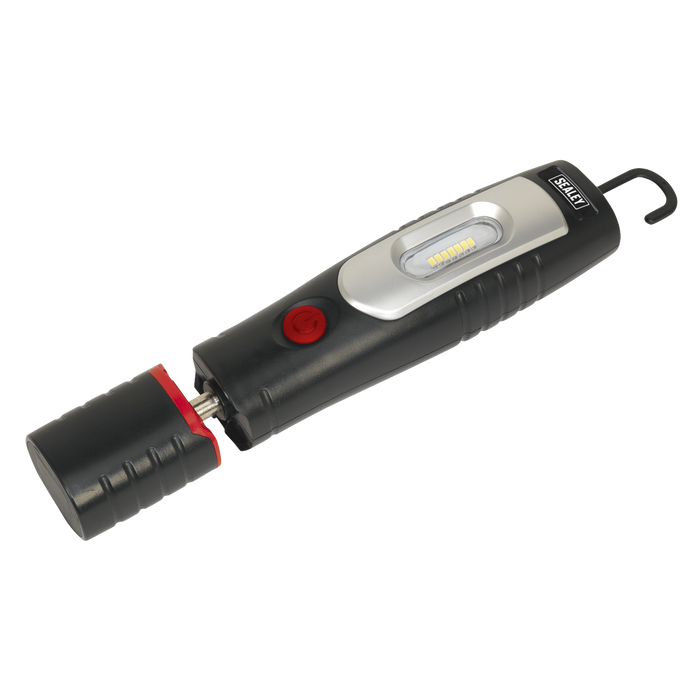 Rechargeable 360° Inspection Light 4W & 3W SMD LED - Black | LED3602