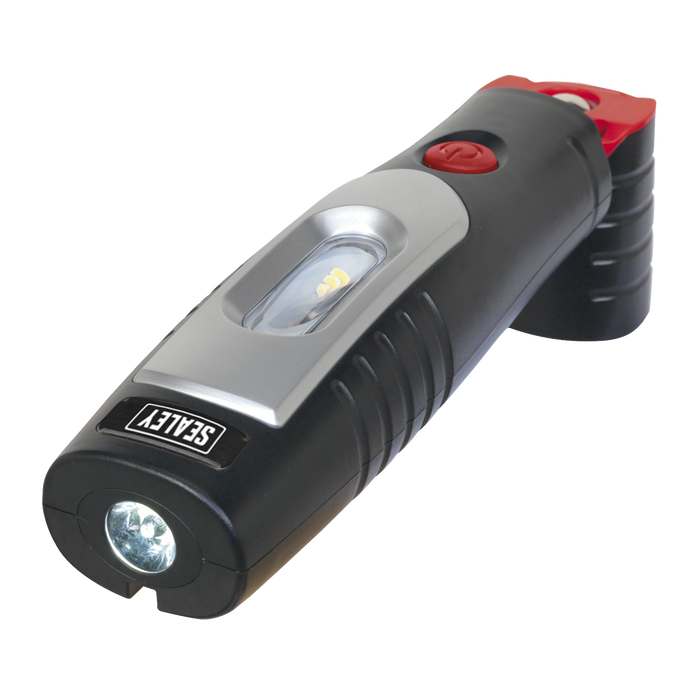 Rechargeable 360° Inspection Light 4W & 3W SMD LED - Black | LED3602