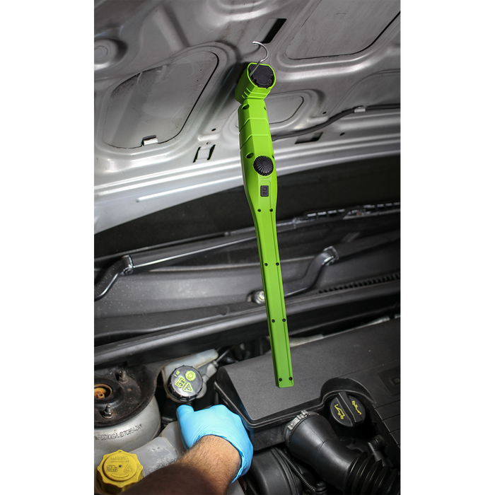 Rechargeable 360° Slim Inspection Light 8W & 1W SMD LED - Green | LED3604G
