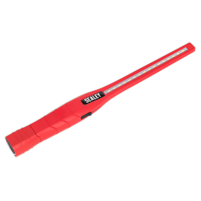 Rechargeable 360° Slim Inspection Light 8W & 1W SMD LED - Red | LED3604R