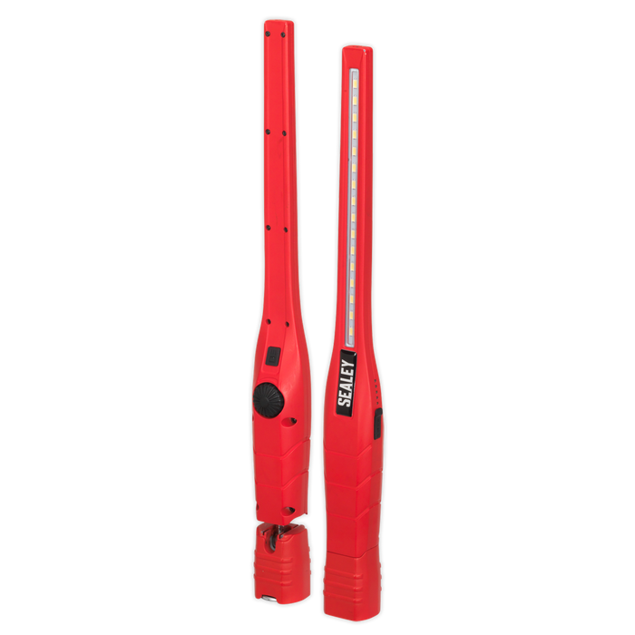 Rechargeable 360° Slim Inspection Light 8W & 1W SMD LED - Red | LED3604R