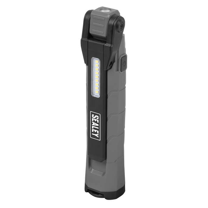 Rechargeable 360° Inspection Light 10W & 2 x 4W SMD LED - Grey | LED3605GR