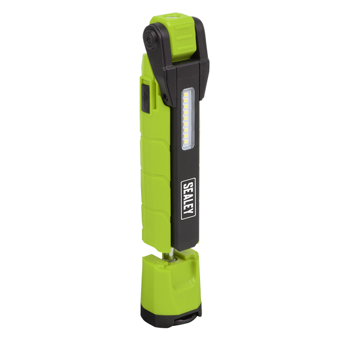 Rechargeable 360° Inspection Light 10W & 2 x 4W SMD LED - Green | LED3605G