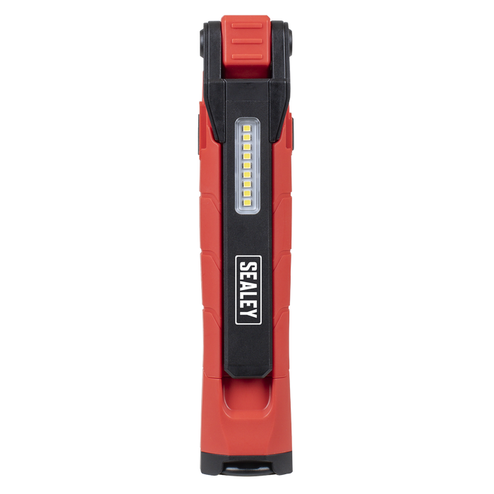 Rechargeable 360° Inspection Light 10W & 2 x 4W SMD LED - Red | LED3605R