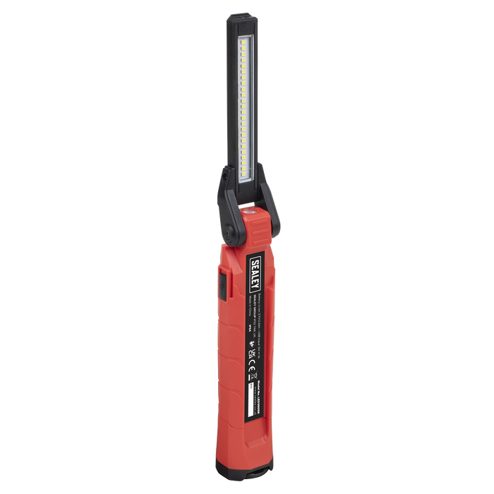 Rechargeable 360° Inspection Light 10W & 2 x 4W SMD LED - Red | LED3605R