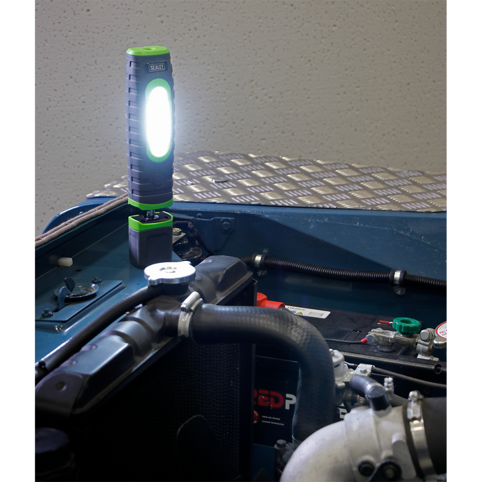 Rechargeable 360° Inspection Light 15W & 3W SMD LED - Green | LED3606G