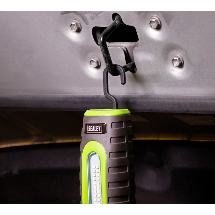 Rechargeable 360° Inspection Light 15W & 3W SMD LED - Green | LED3606G
