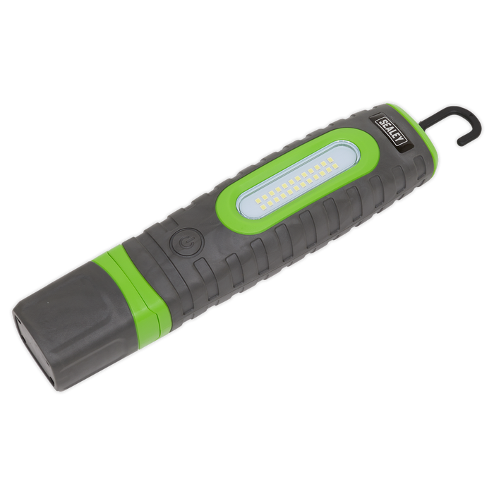 Rechargeable 360° Inspection Light 15W & 3W SMD LED - Green | LED3606G