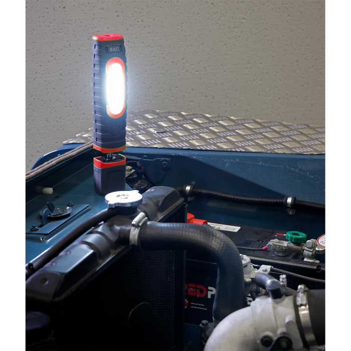 Rechargeable 360° Inspection Light 15W & 3W SMD LED - Red | LED3606R