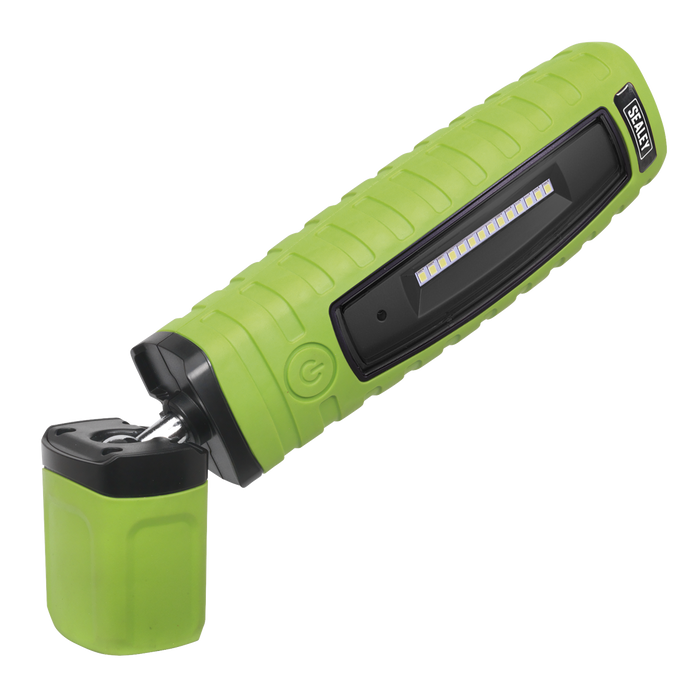 Rechargeable 360° Inspection Light 8W & 3W SMD LED - Green | LED360G