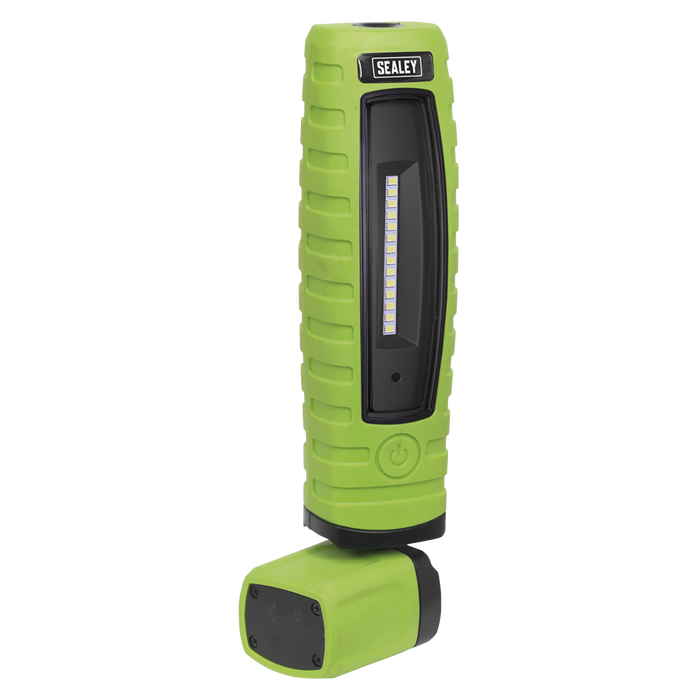 Rechargeable 360° Inspection Light 8W & 3W SMD LED - Green | LED360G
