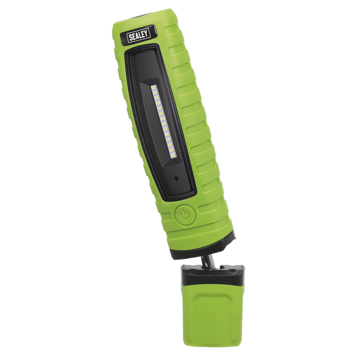 Rechargeable 360° Inspection Light 8W & 3W SMD LED - Green | LED360G