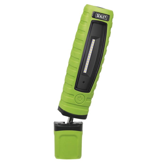 Rechargeable 360° Inspection Light 8W & 3W SMD LED - Green | LED360G