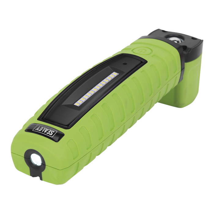 Rechargeable 360° Inspection Light 8W & 3W SMD LED - Green | LED360G