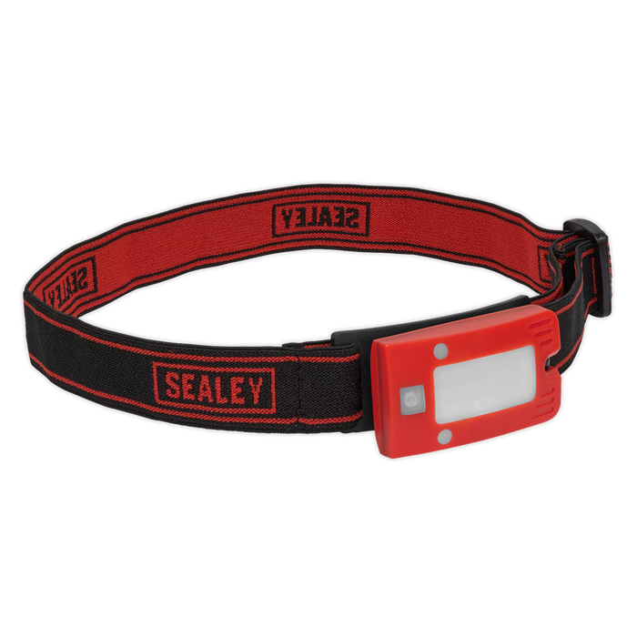 Rechargeable Head Torch with Auto-Sensor 2W COB LED - Red | LED360HTR