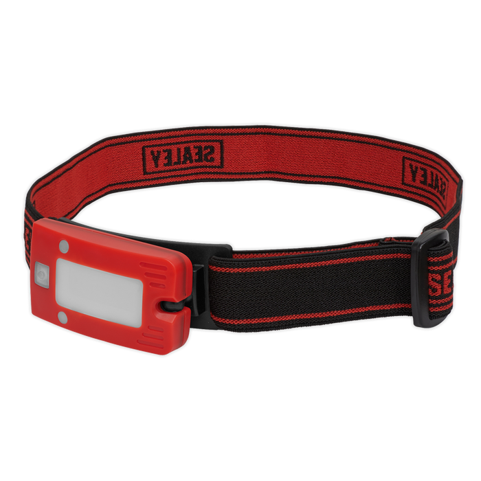 Rechargeable Head Torch with Auto-Sensor 2W COB LED - Red | LED360HTR