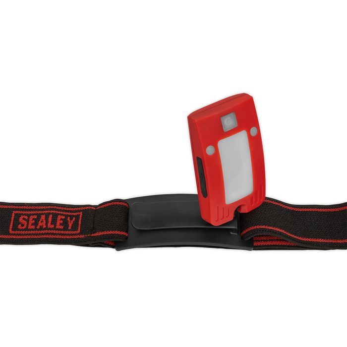 Rechargeable Head Torch with Auto-Sensor 2W COB LED - Red | LED360HTR