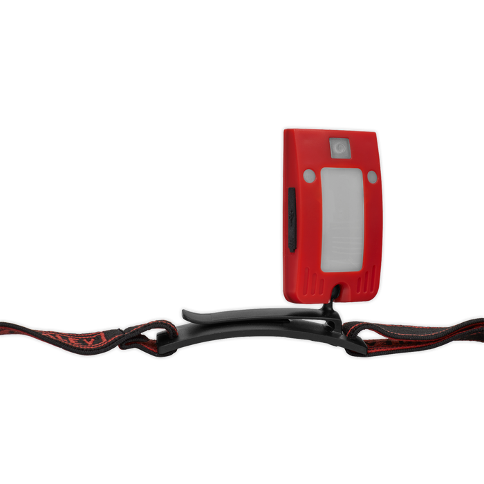 Rechargeable Head Torch with Auto-Sensor 2W COB LED - Red | LED360HTR