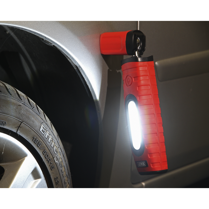 Rechargeable 360° Inspection Light 10W & 3W SMD LED - Red | LED360PLUSR