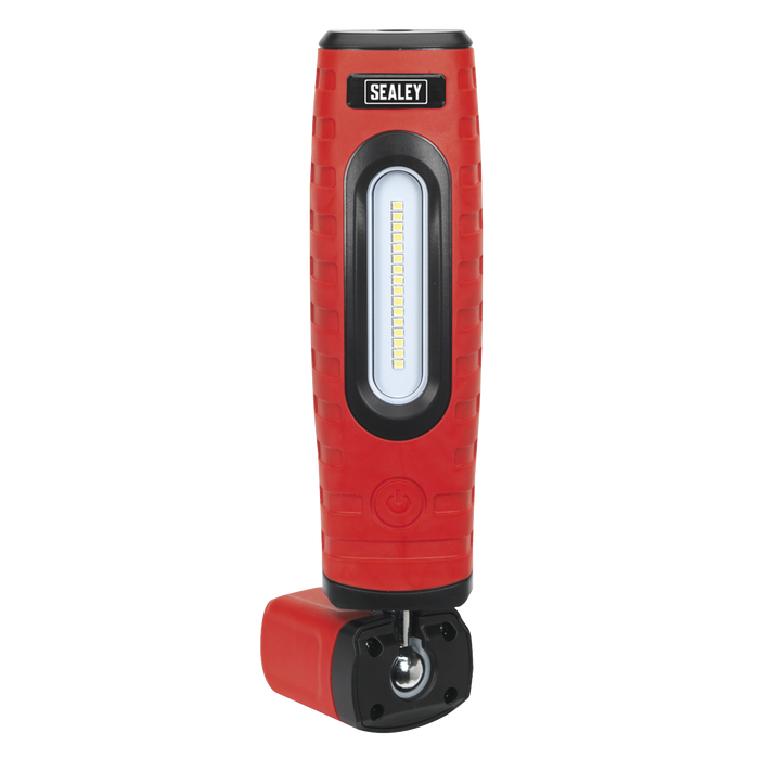 Rechargeable 360° Inspection Light 10W & 3W SMD LED - Red | LED360PLUSR